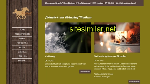 birkenhof-huenikon.ch alternative sites