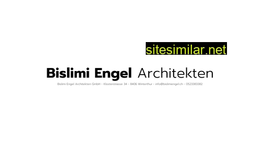 bislimiengel.ch alternative sites