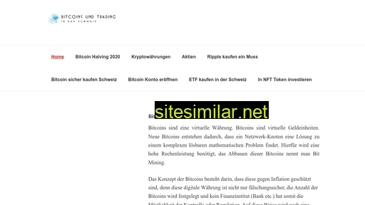 bitcoins-kaufen-schweiz.ch alternative sites
