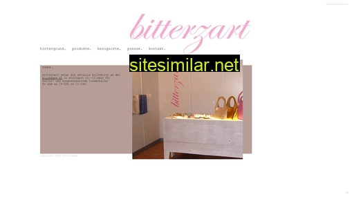 bitterzart.ch alternative sites