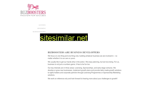 bizboosters.ch alternative sites