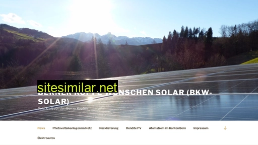 bkw-solar.ch alternative sites