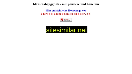 blaustaabgugge.ch alternative sites
