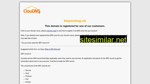 blazorshop.ch alternative sites