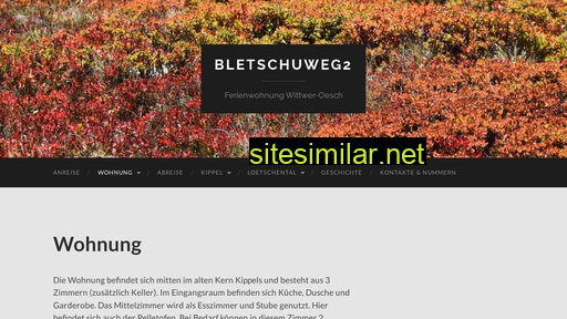 bletschuweg2.ch alternative sites