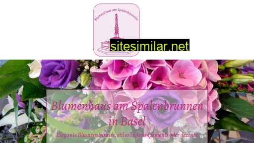 blumen-spalenbrunnen.ch alternative sites