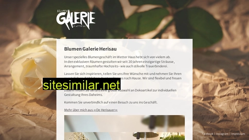 Blumengalerie-herisau similar sites