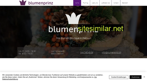 blumenprinz.ch alternative sites