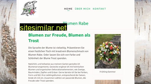 blumenrabe.ch alternative sites