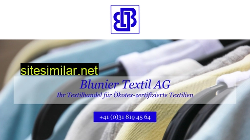 blunier-textilag.ch alternative sites