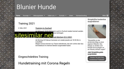 blunierhund.ch alternative sites