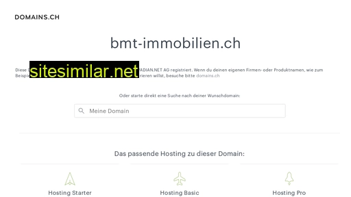 bmt-immobilien.ch alternative sites