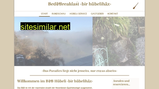 Bnb-huebeli similar sites
