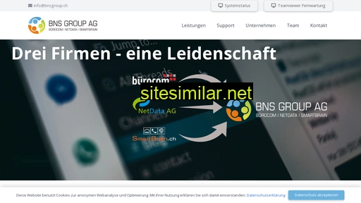 bnsgroup.ch alternative sites