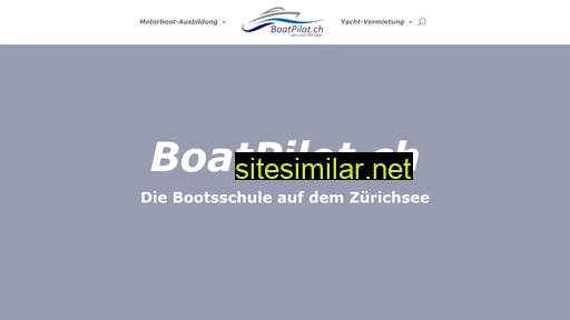 boatpilot.ch alternative sites