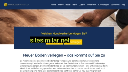 bodenleger-offerte.ch alternative sites