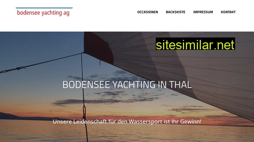 Bodensee-yachting similar sites