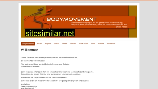 bodymovement.ch alternative sites