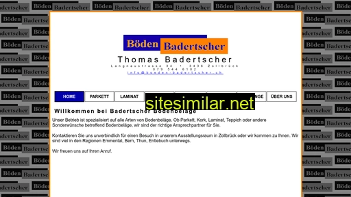 boeden-badertscher.ch alternative sites