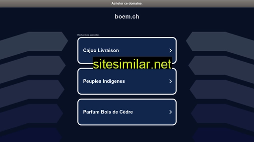 boem.ch alternative sites