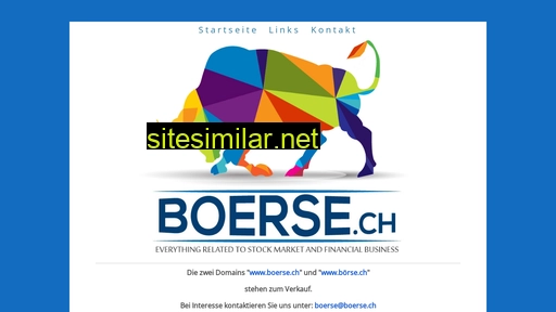 boerse.ch alternative sites