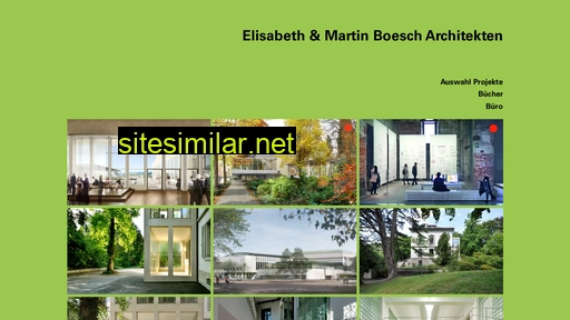Boesch-architekten similar sites