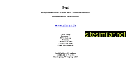bogt.ch alternative sites