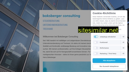 boksbergerconsulting.ch alternative sites