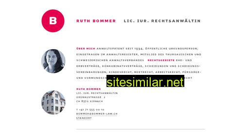 bommer-law.ch alternative sites