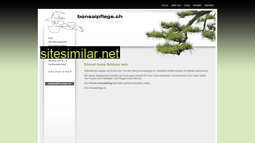 bonsai-pflege.ch alternative sites
