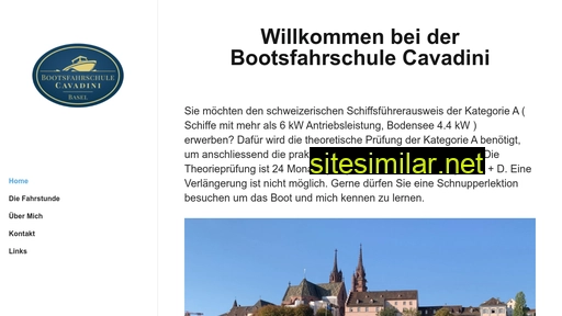 bootsfahrschulecavadini.ch alternative sites