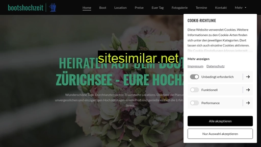 bootshochzeit.ch alternative sites