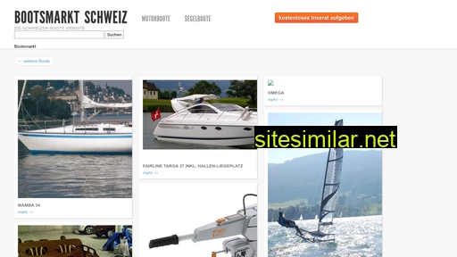 bootsmarkt-schweiz.ch alternative sites