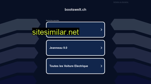 bootswelt.ch alternative sites