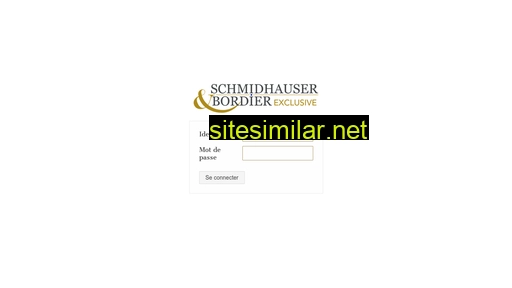 bordier-schmidhauser-exclusive.ch alternative sites