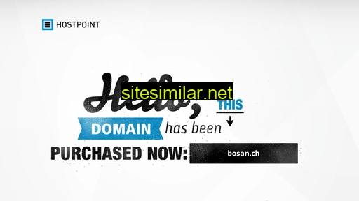 bosan.ch alternative sites
