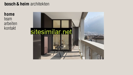 boschheimarchitekten.ch alternative sites