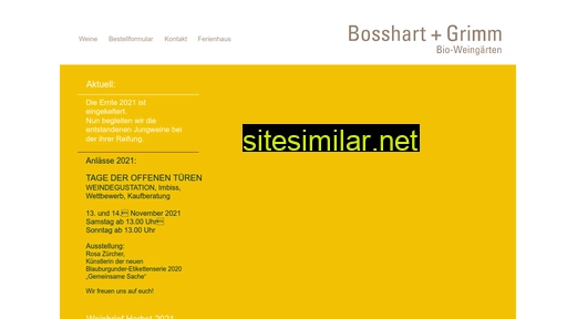 bosshartweine.ch alternative sites
