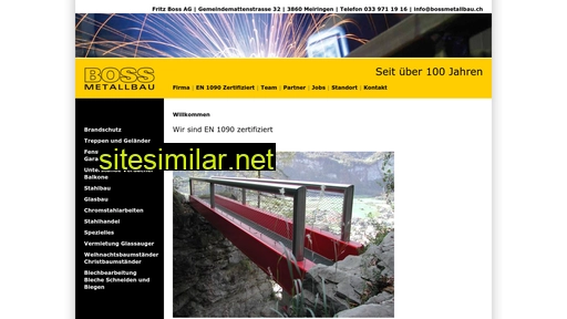 bossmetallbau.ch alternative sites