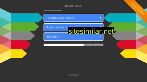 bossshop.ch alternative sites