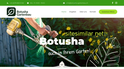 botusha-gartenbau.ch alternative sites