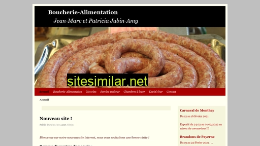 boucherie-jubin.ch alternative sites