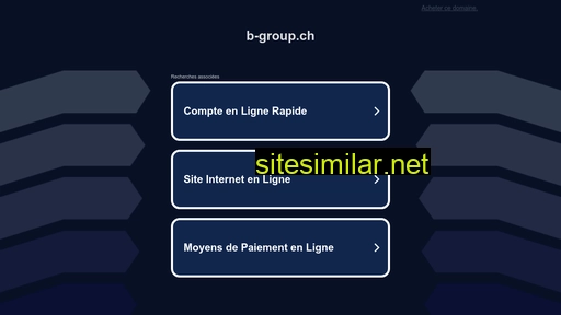 b-group.ch alternative sites