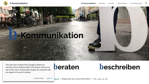 b-kommunikation.ch alternative sites