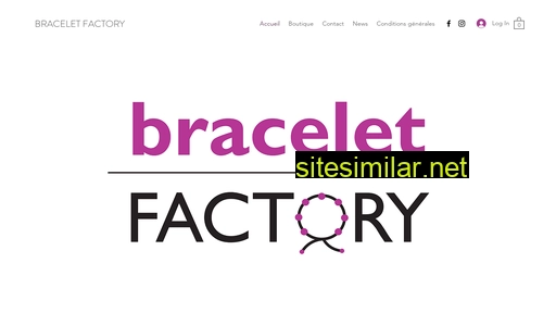 braceletfactory.ch alternative sites