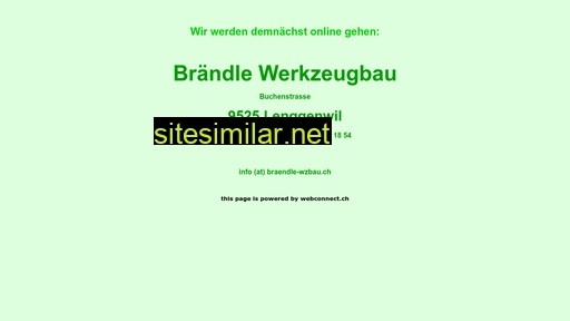 braendle-wzbau.ch alternative sites