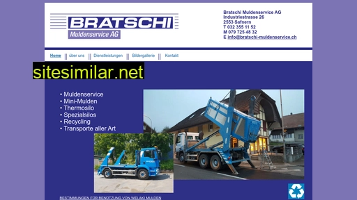 bratschi-muldenservice.ch alternative sites