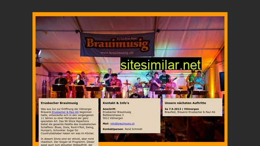 brauimusig.ch alternative sites