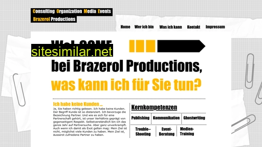 Brazerol-productions similar sites