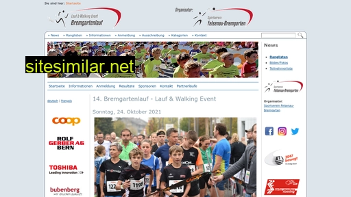 bremgartenlauf.ch alternative sites